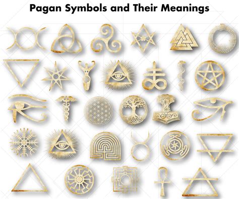 Pagan imagery in everyday habits